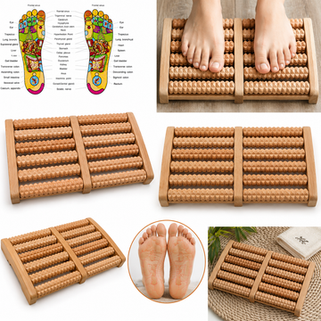 Wooden Foot Massager